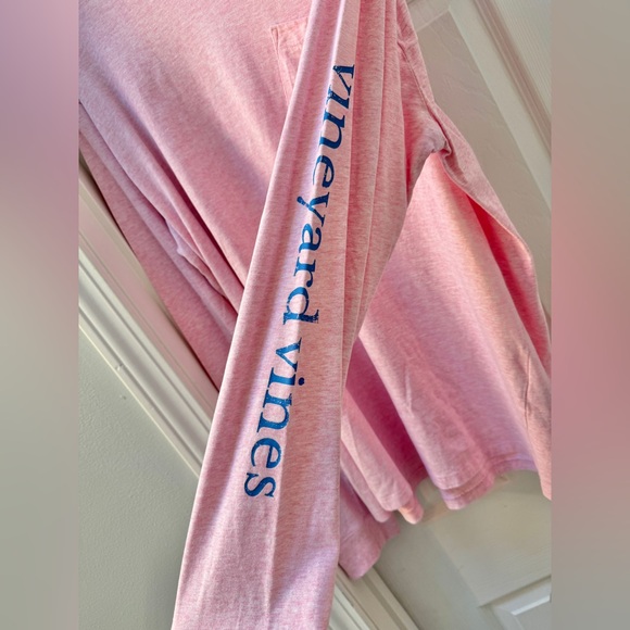 Vineyard Vines Men’s Long Sleeve Logo T-Shirt Size Large - Picture 4 of 7